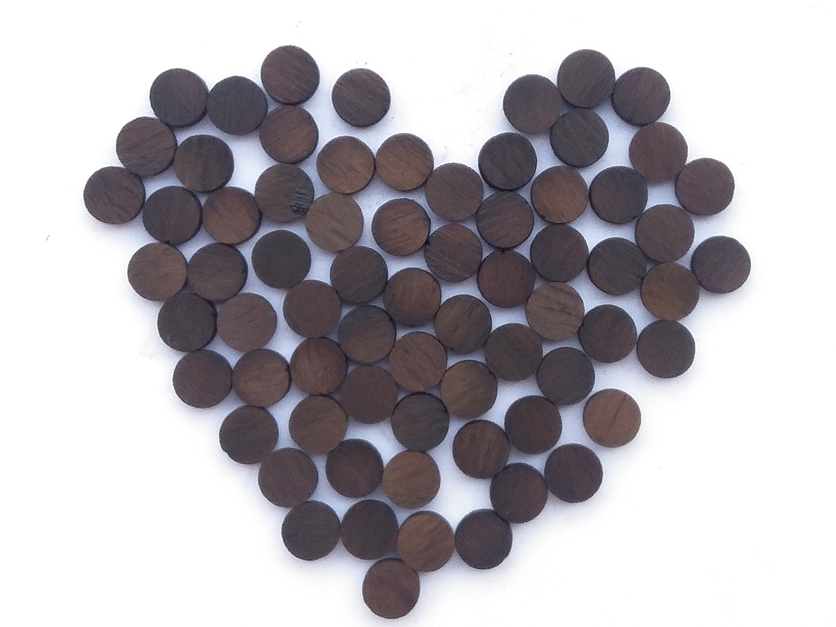 Ukulele Beginner Kit - 50x Rosewood Dot marker position 6mm