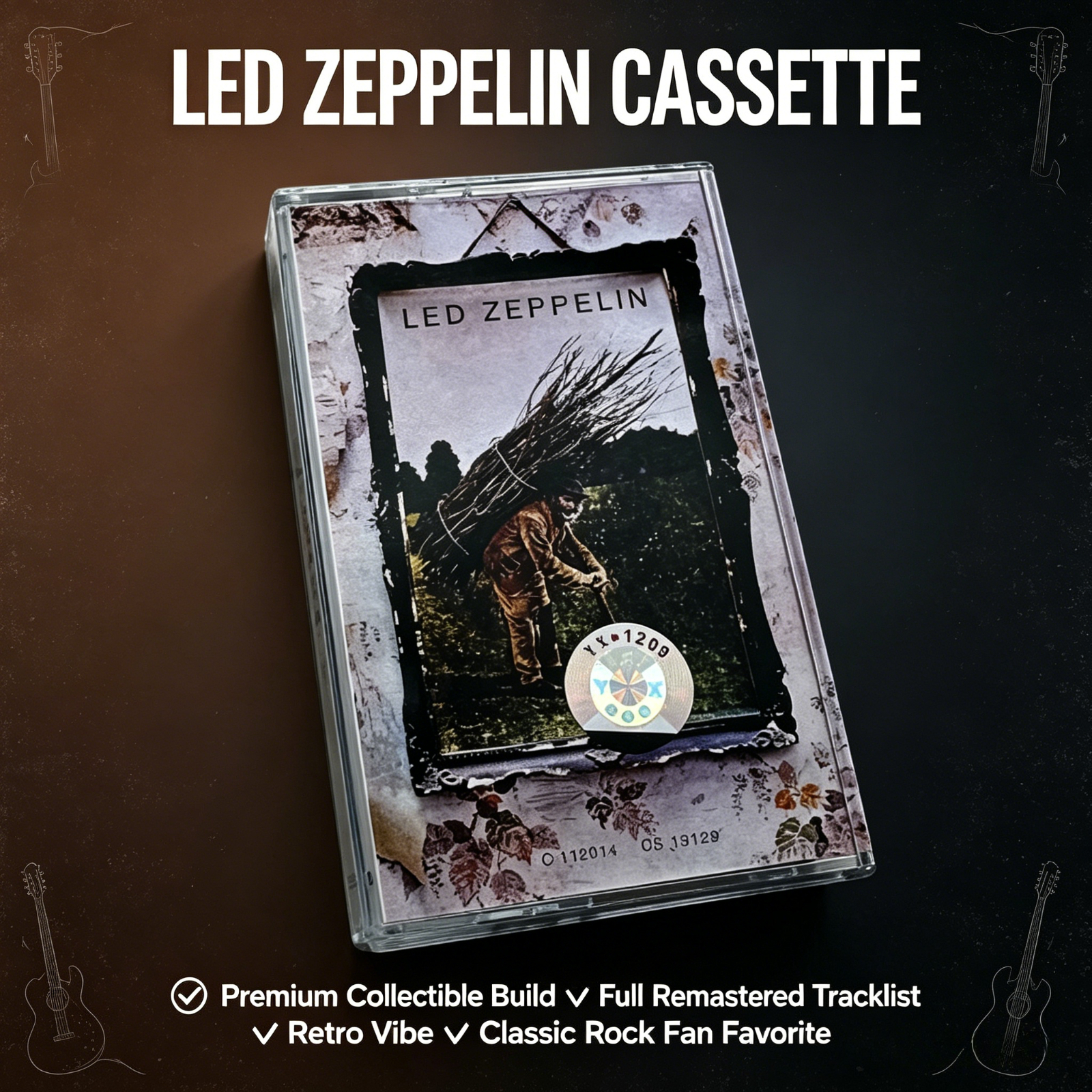 Audio And Music - Led Zeppelin IV Classic Rock Cassette