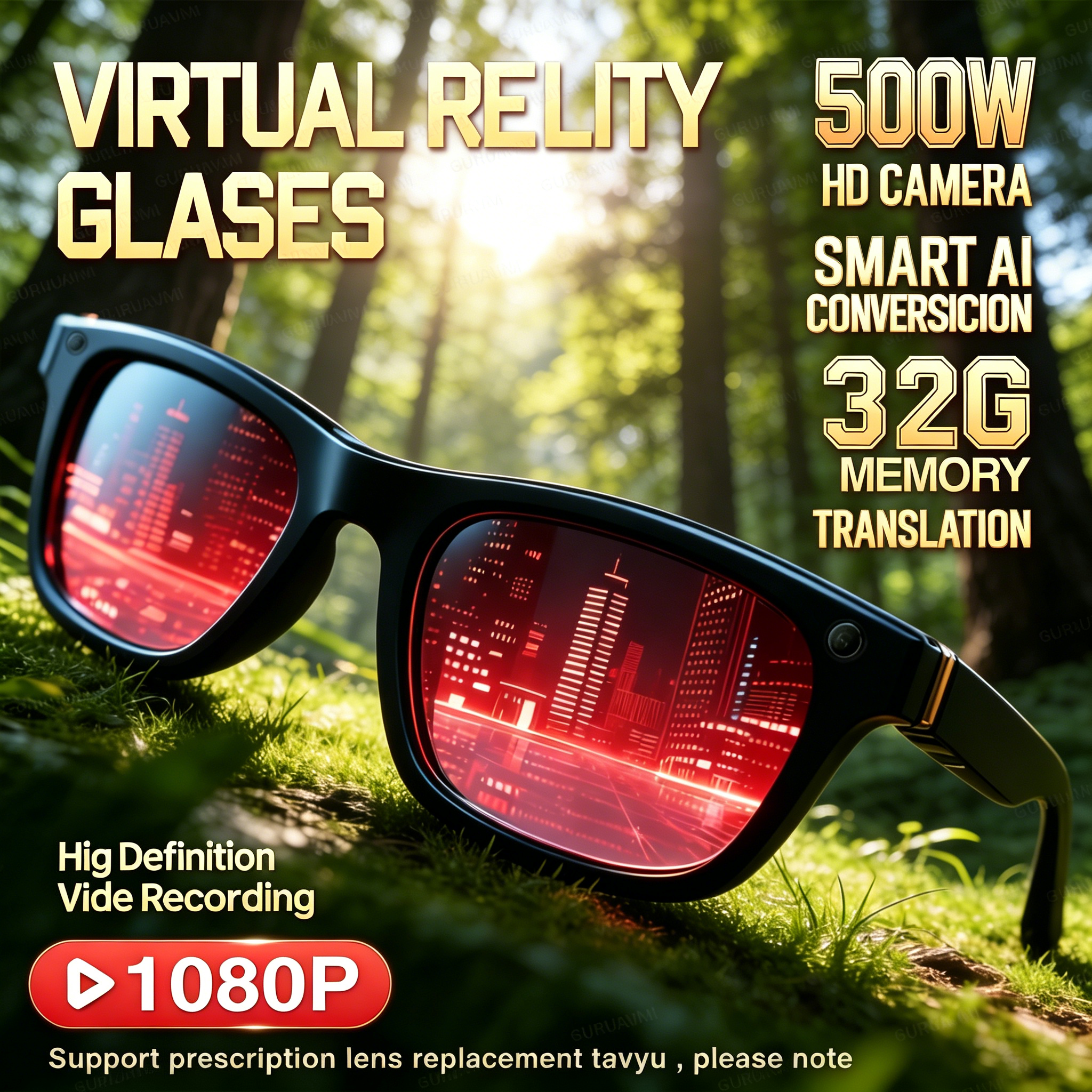 Audio Music To Video Ai - 2026 New AI Smart Glasses with