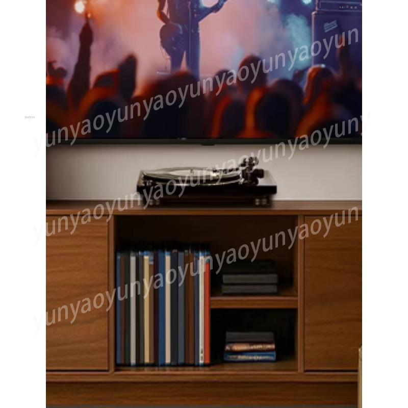 Audio Music Player - Bluetooth Vinyl Record Player Built-in Speakers