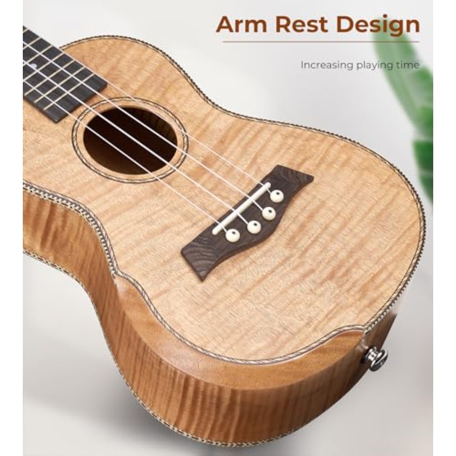 Concert Ukulele 23 inch Ukelel - Ukulele Beginner Kit บทวิจารณ์และราคา