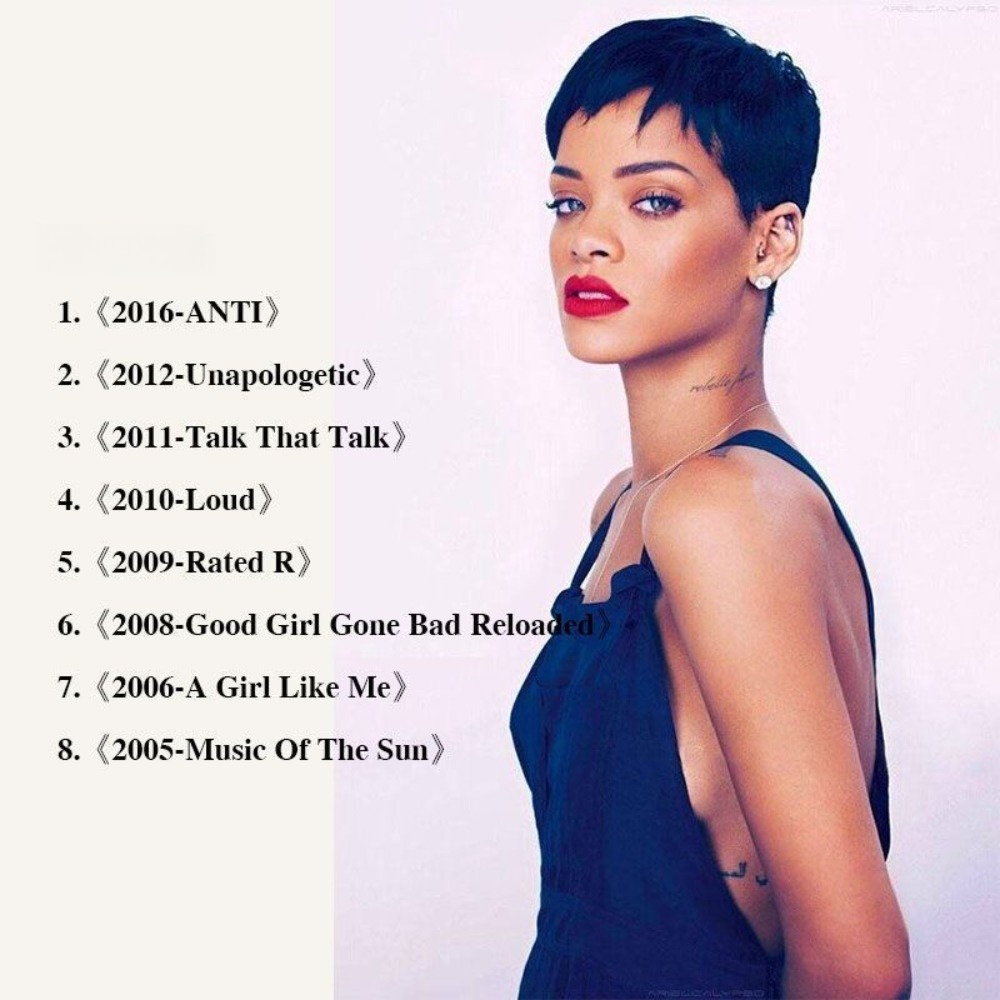 Rihanna 8CD（only Disc）Collecti - Audio And Music บทวิจารณ์และราคา