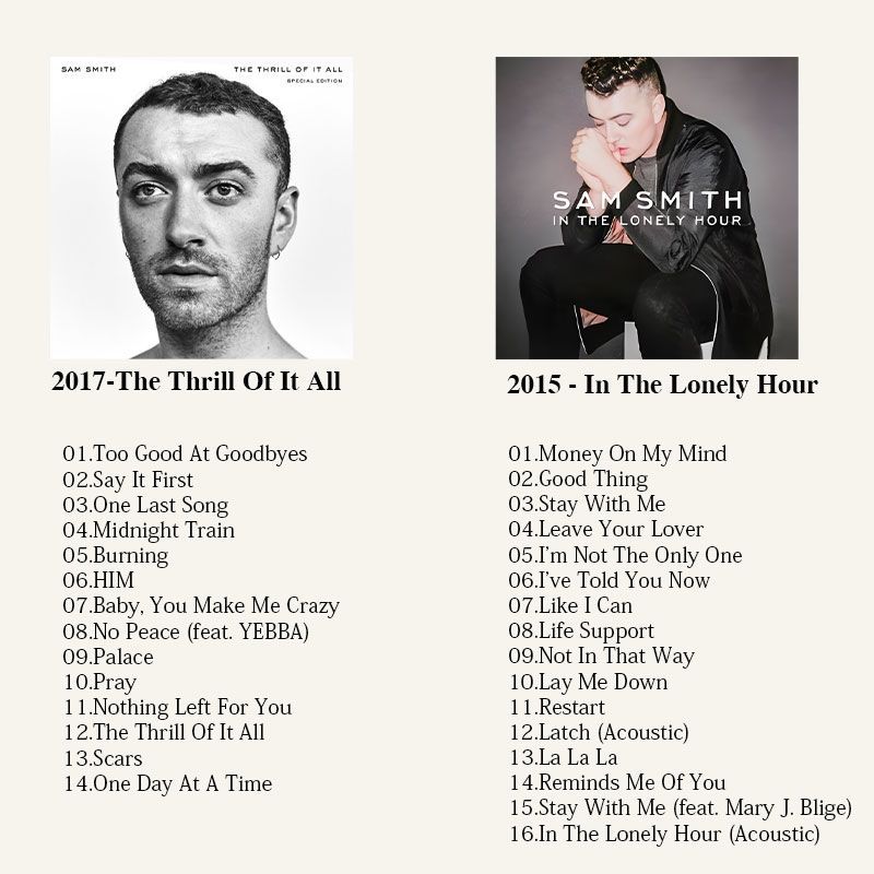 Sam Smith Music CD, Sam Smith  - Audio And Music บทวิจารณ์และราคา