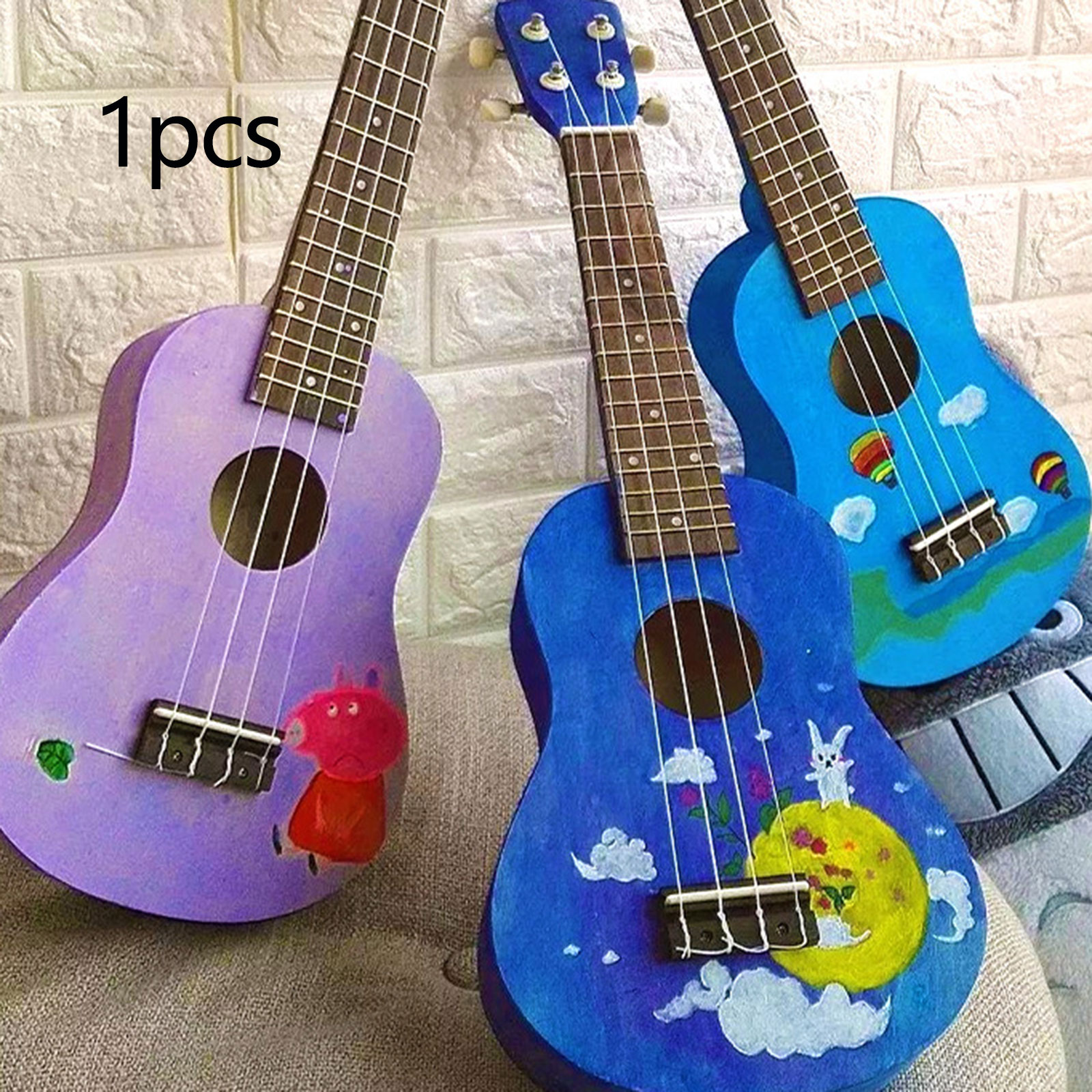21 inch DIY Ukulele Guitar Kit - Ukulele Beginner Kit บทวิจารณ์และราคา