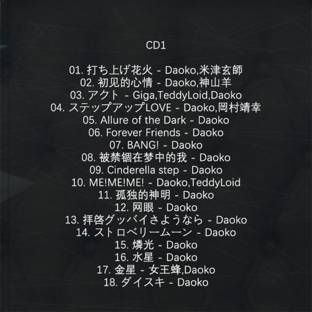 DAOKO Popular Songs 2CD Only J - Audio And Music บทวิจารณ์และราคา