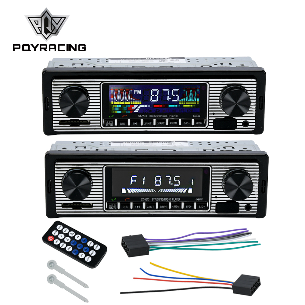 Vintage Car Radio Vehicle Inte - Audio Music Player บทวิจารณ์และราคา