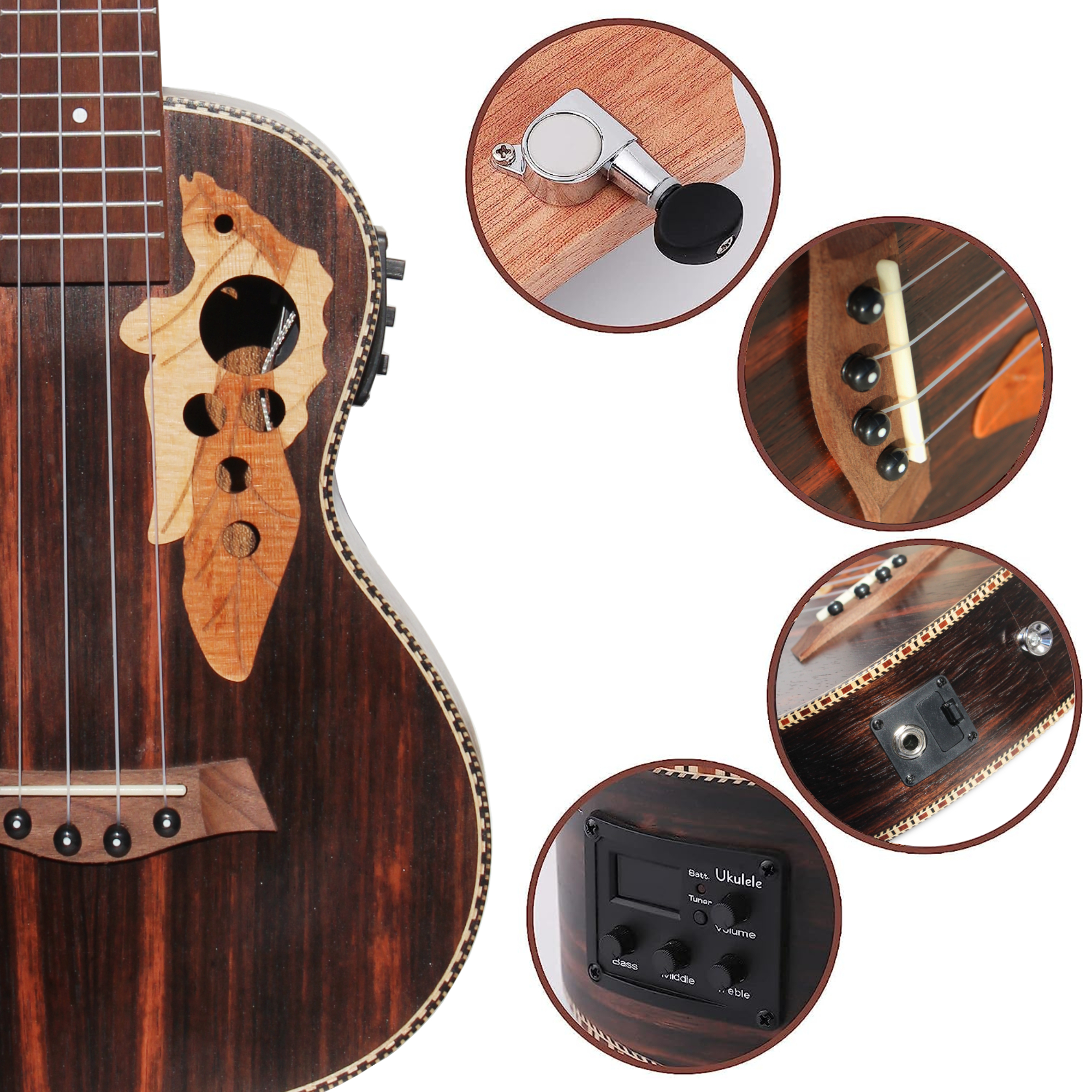 Batking Tenor Ukulele for Left - Ukulele Beginner Kit บทวิจารณ์และราคา
