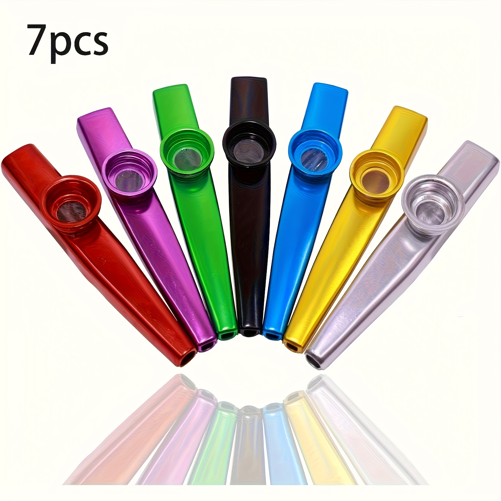 7pcs Metal Kazoos Simple Desig - Ukulele Beginner Kit บทวิจารณ์และราคา