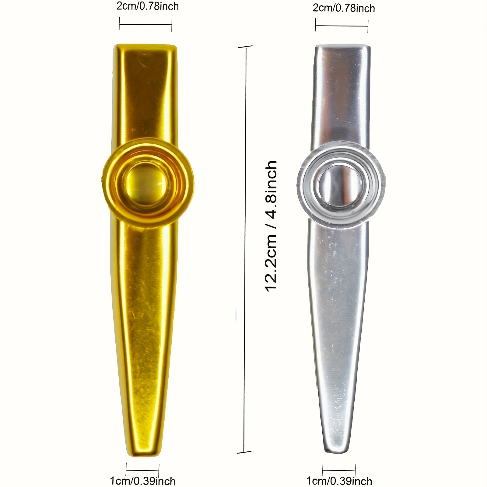 7pcs Metal Kazoos Simple Desig - Ukulele Beginner Kit บทวิจารณ์และราคา