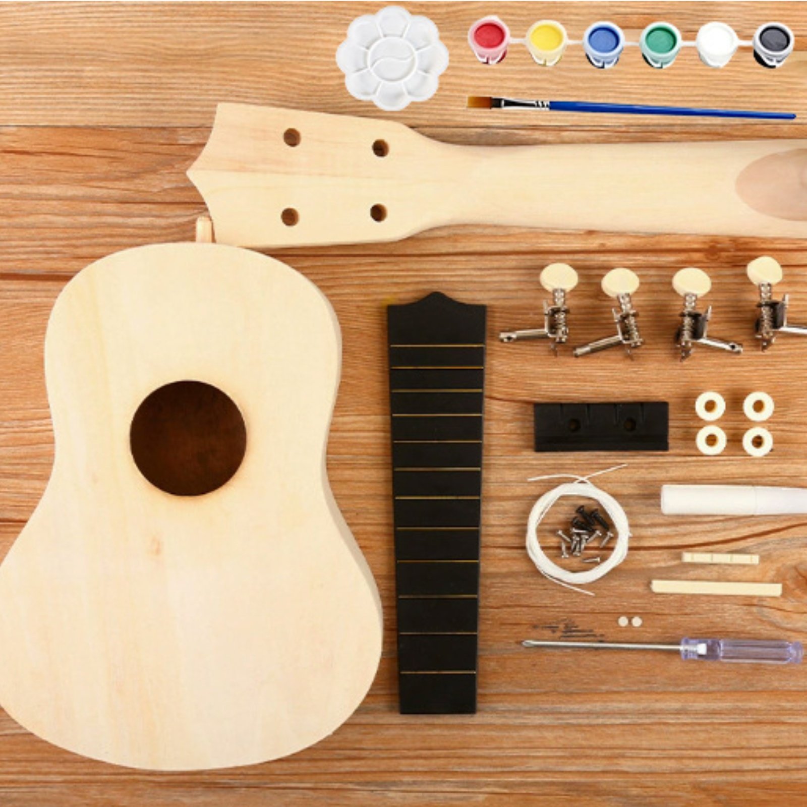 21 Inch Soprano Ukulele Kit Al - Ukulele Beginner Kit บทวิจารณ์และราคา