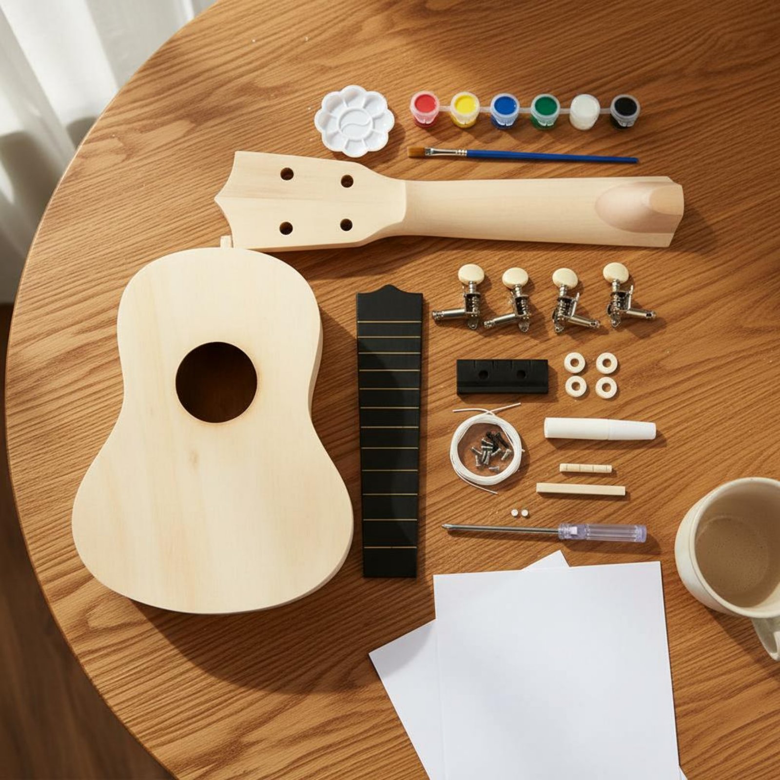 21 Inch Soprano Ukulele Kit Al - Ukulele Beginner Kit บทวิจารณ์และราคา