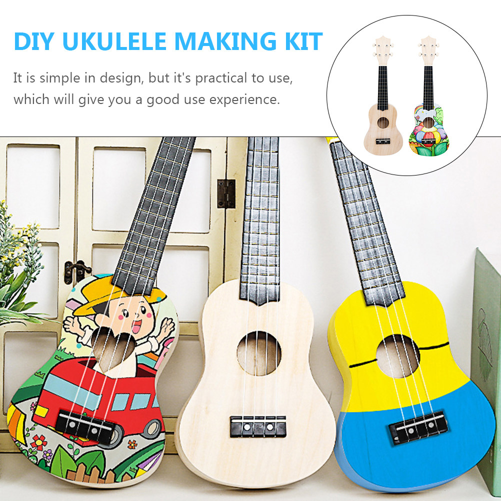 1Set Ukulele DIY Kit Premium W - Ukulele Beginner Kit บทวิจารณ์และราคา
