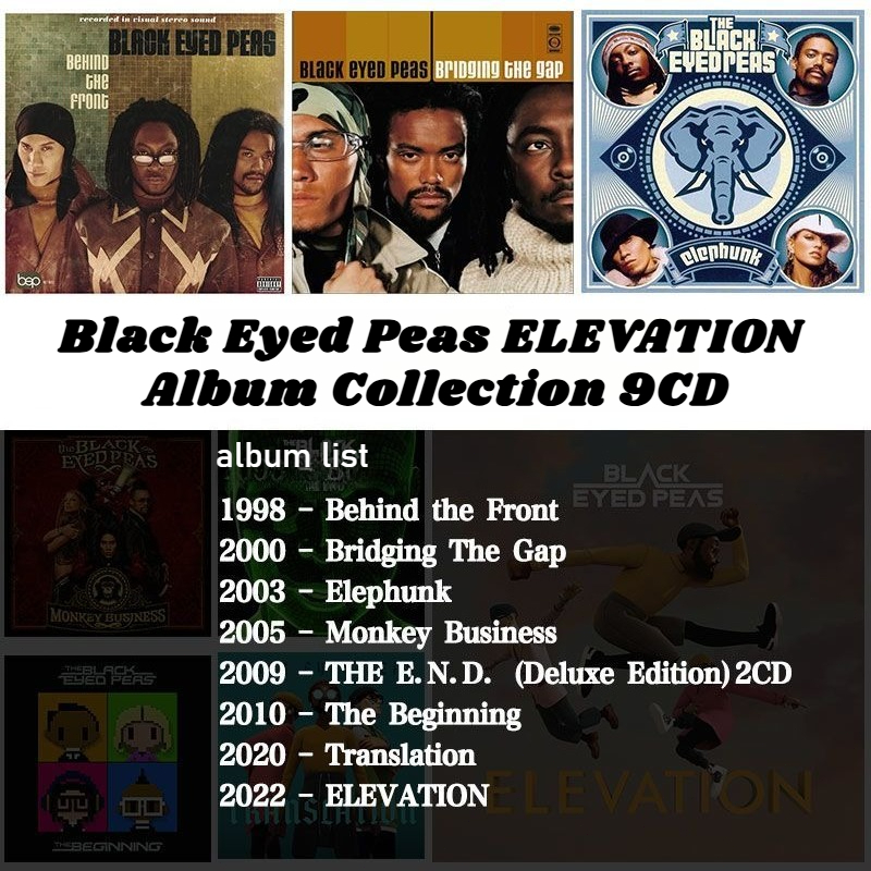 Black Eyed Peas Complete 9CD M - Audio And Music บทวิจารณ์และราคา