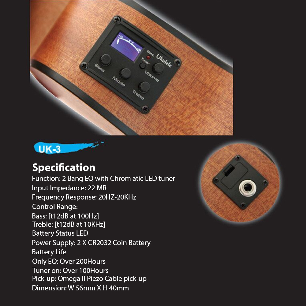Ukulele Ukelele Uke Piezo Pick - Ukulele Beginner Kit บทวิจารณ์และราคา