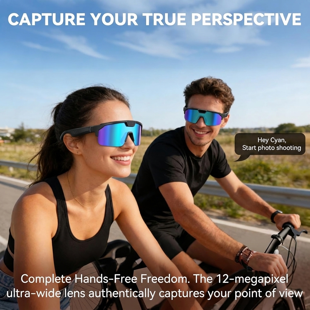 2026 New AI Smart Sports Glass - Audio Music To Video Ai บทวิจารณ์และราคา