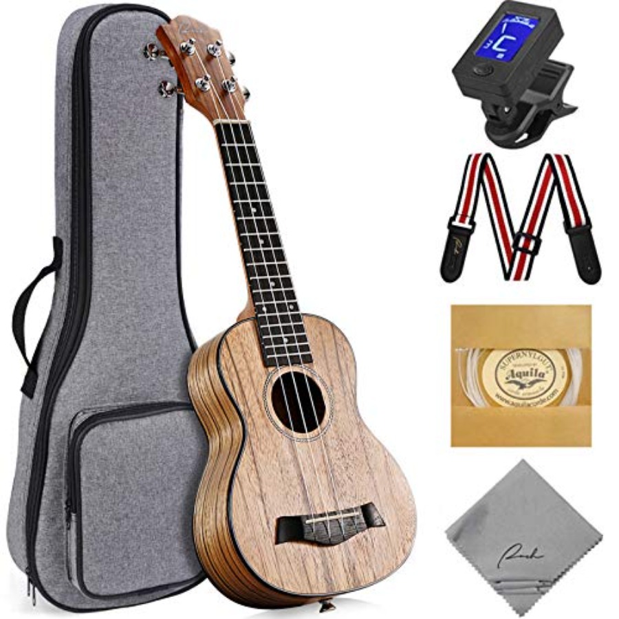Soprano Ukulele 21 inch Profes - Ukulele Beginner Kit บทวิจารณ์และราคา