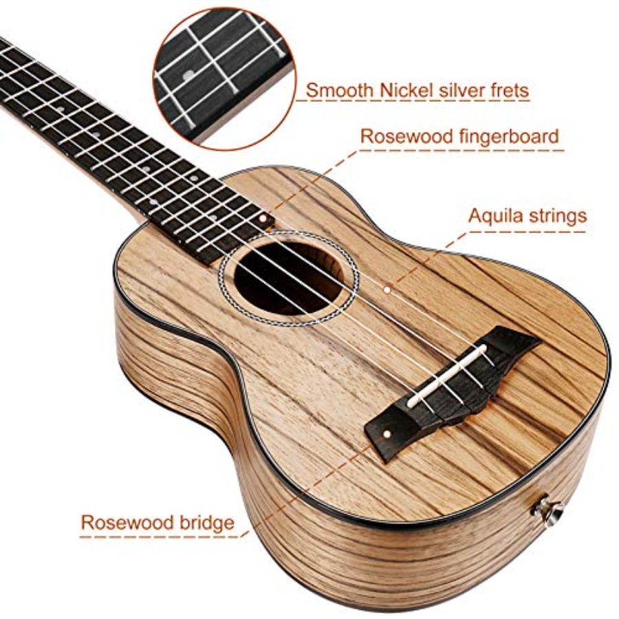 Soprano Ukulele 21 inch Profes - Ukulele Beginner Kit บทวิจารณ์และราคา
