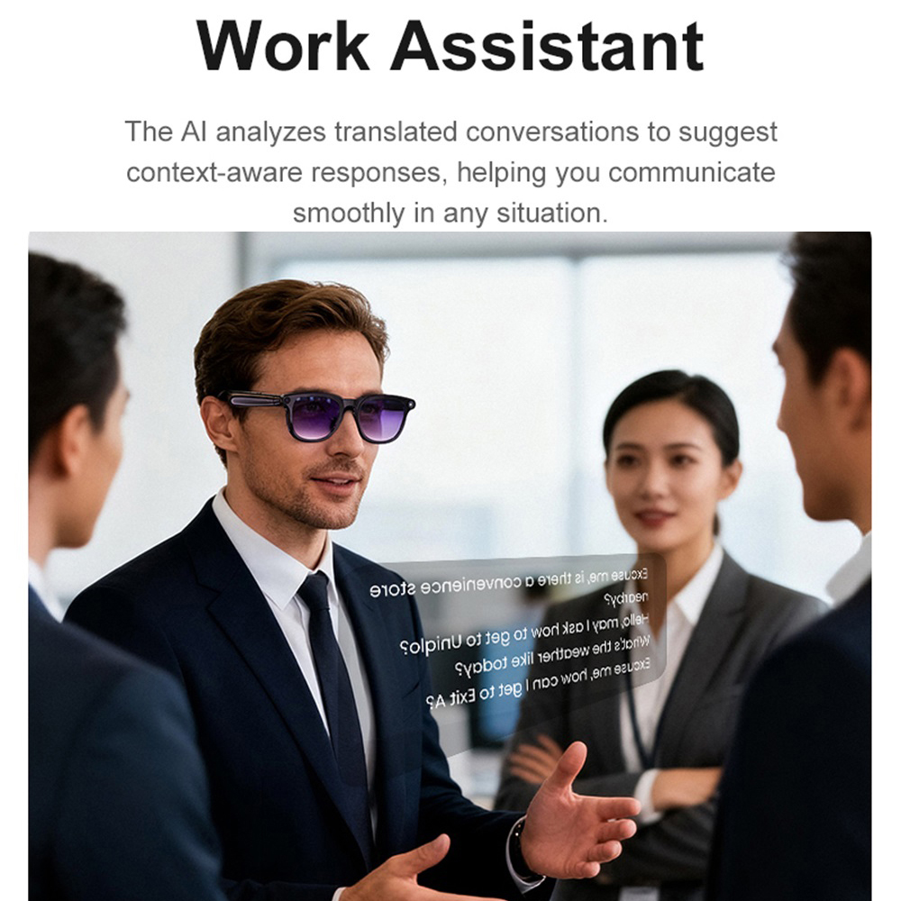 Smart Glasses AI Assistant Rea - Audio Music Player บทวิจารณ์และราคา