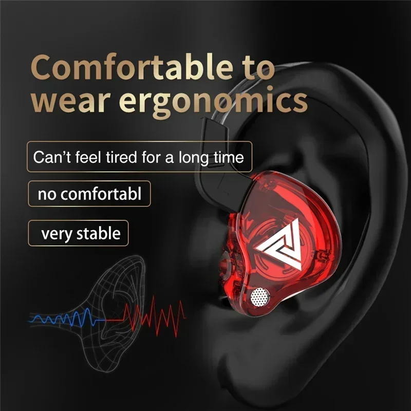 NEW QKZ AK6 Copper Driver HiFi - Audio And Music บทวิจารณ์และราคา