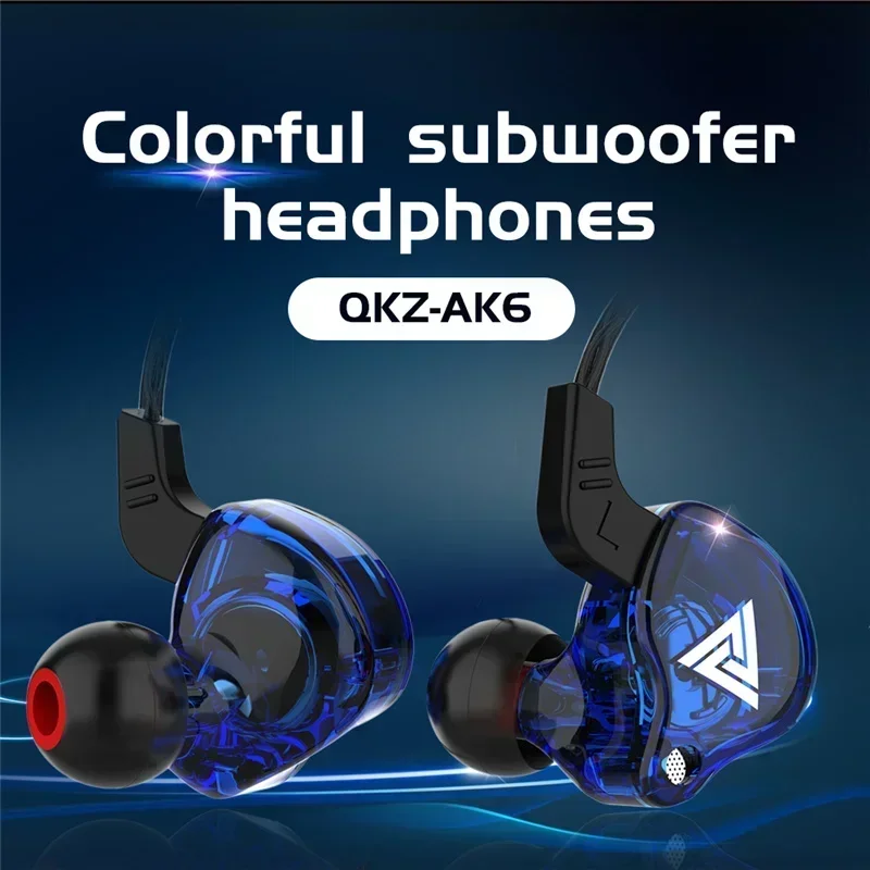 NEW QKZ AK6 Copper Driver HiFi - Audio And Music บทวิจารณ์และราคา
