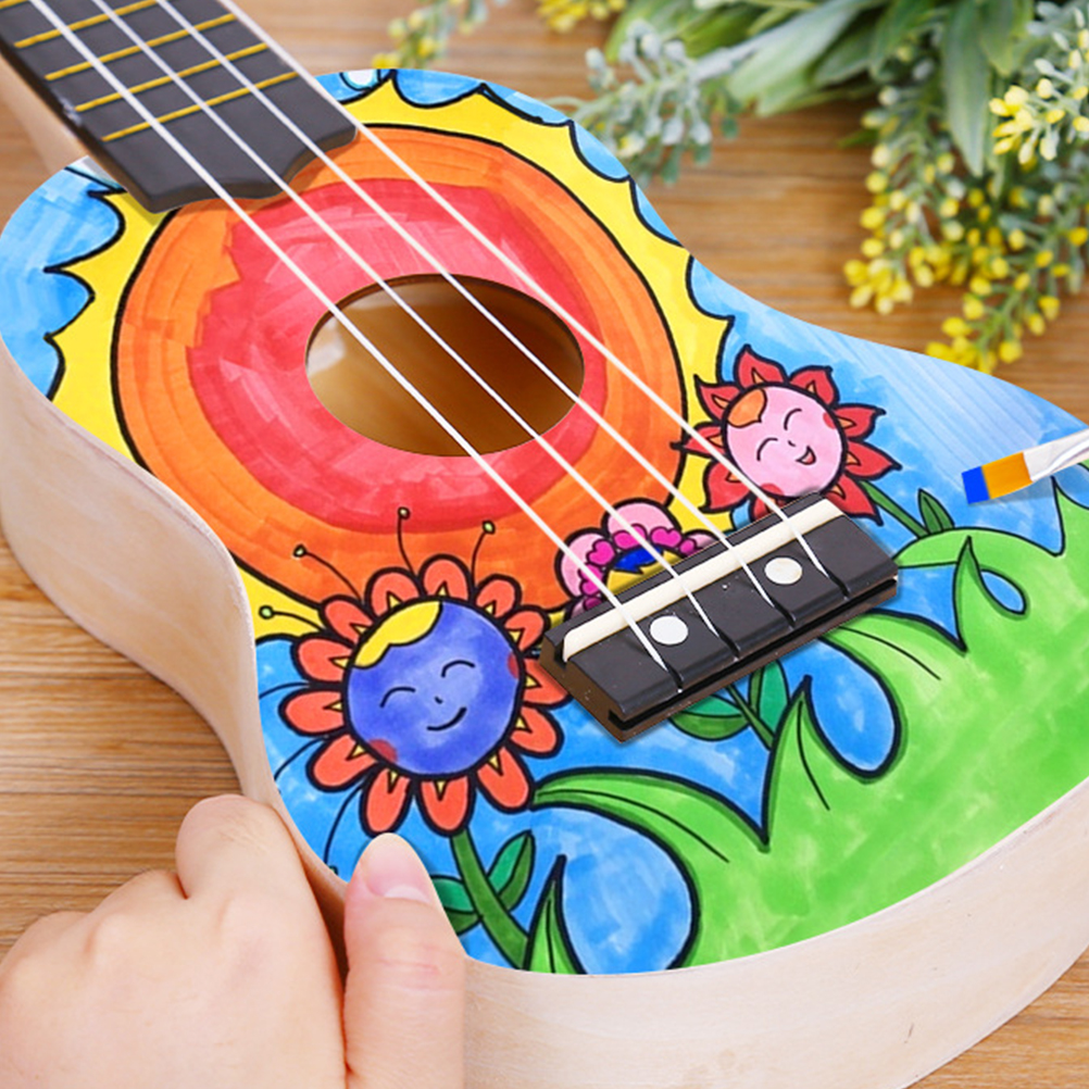 Wooden Ukulele Stringed Instru - Ukulele Beginner Kit บทวิจารณ์และราคา