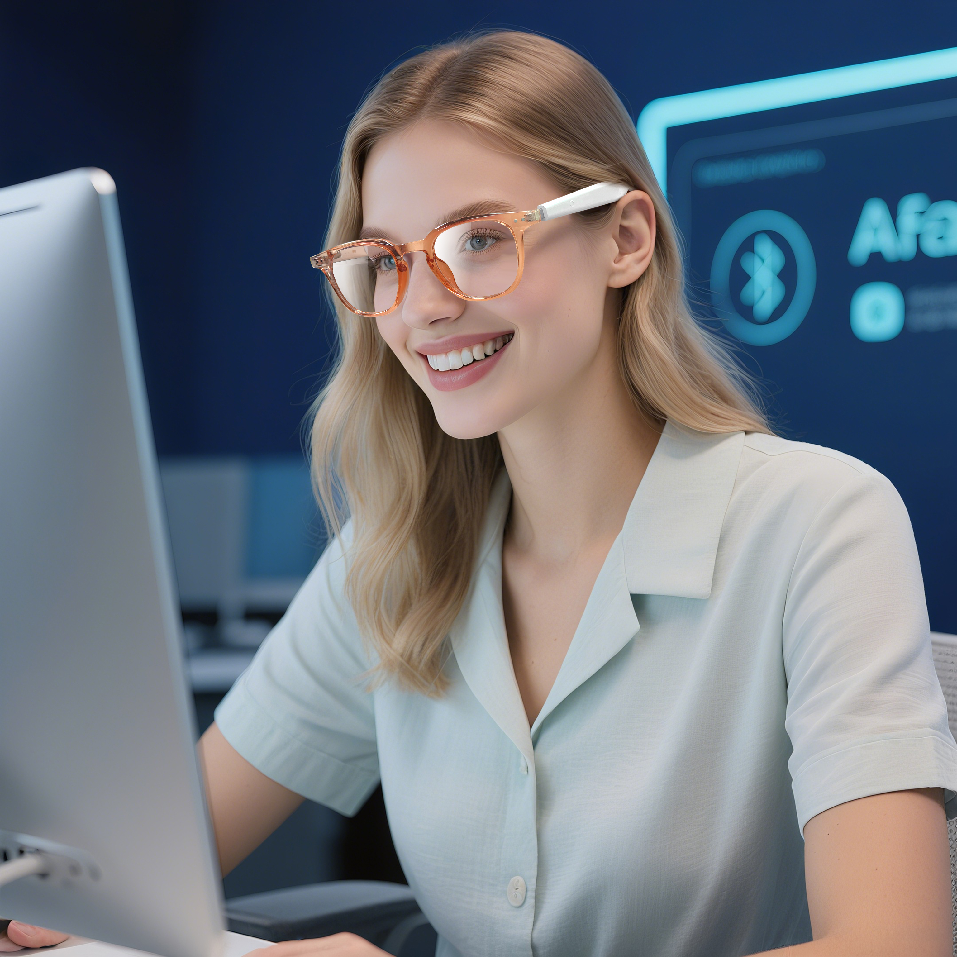 Photochromic Smart Glasses Ant - Audio Music To Video Ai บทวิจารณ์และราคา