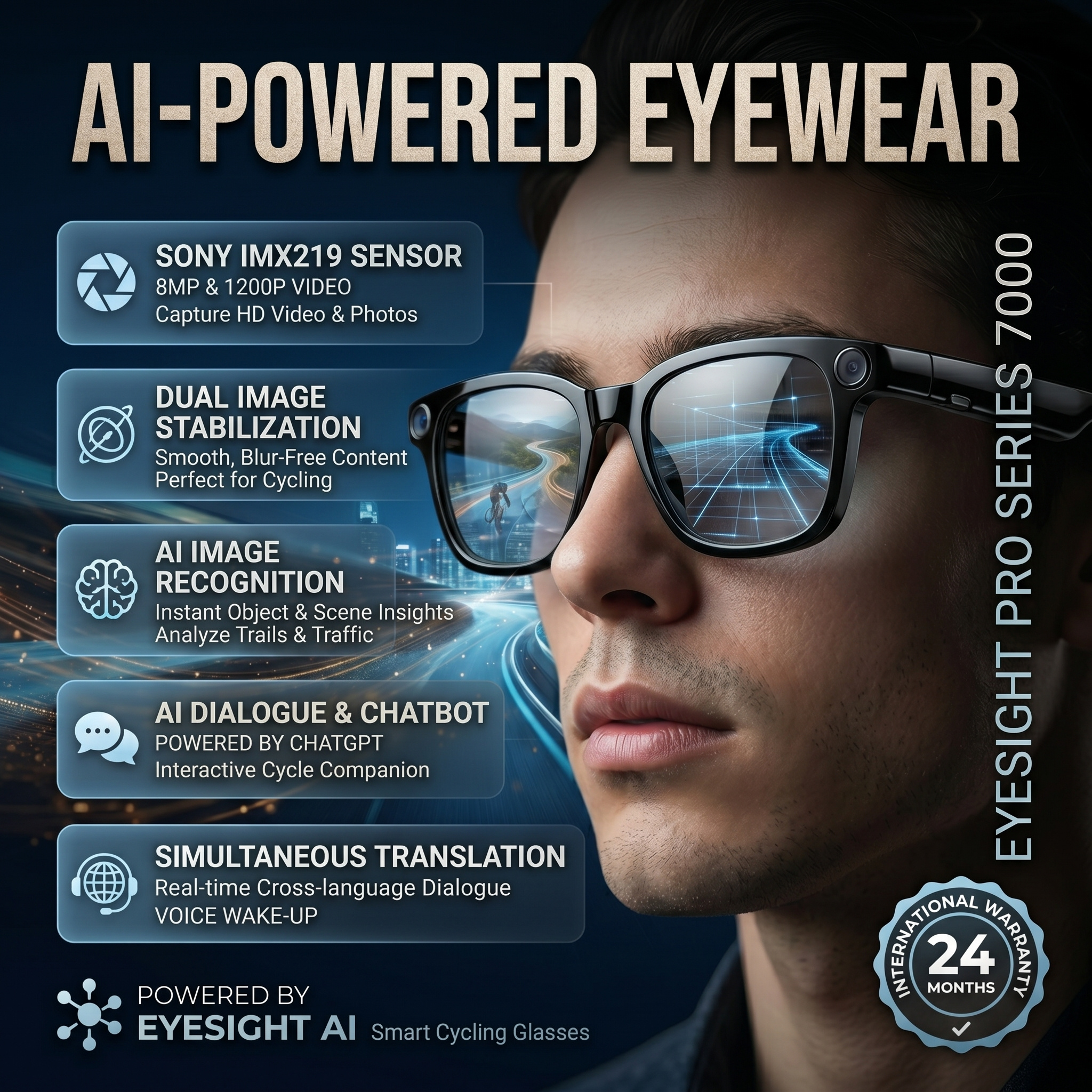 2026 New HD Smart Audio Glasse - Audio Music To Video Ai บทวิจารณ์และราคา