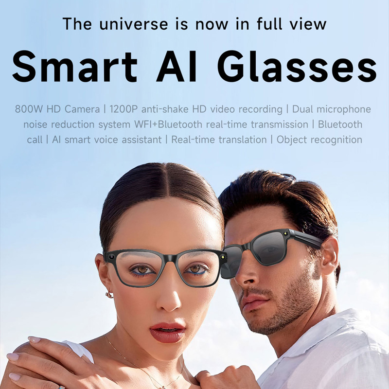 AI Smart Glasses 8 Million Cam - Audio Music Player บทวิจารณ์และราคา