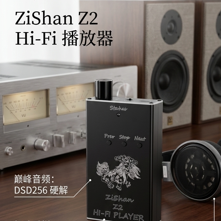 Zishan Z2 hifi DSD hard soluti - Audio Music Player บทวิจารณ์และราคา