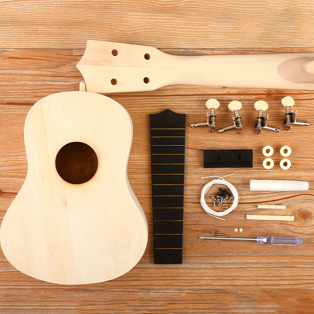 1 Set of Ukulele DIY Ukulele K - Ukulele Beginner Kit บทวิจารณ์และราคา