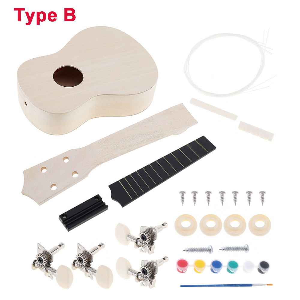 DIY Ukulele  21 Inch  Kit Deer - Ukulele Beginner Kit บทวิจารณ์และราคา