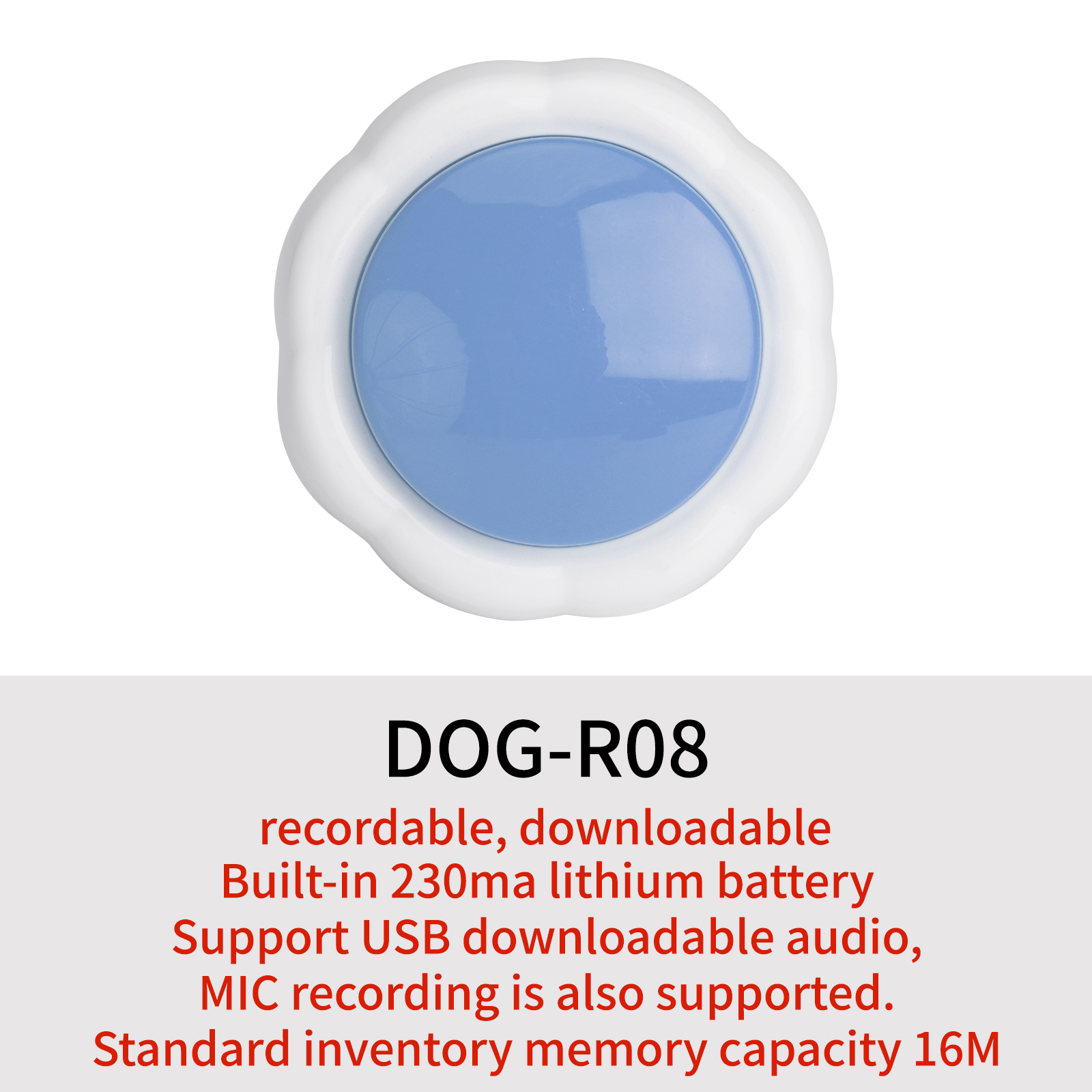Voice Recording Button,16MB US - Audio Music Download Free บทวิจารณ์และราคา