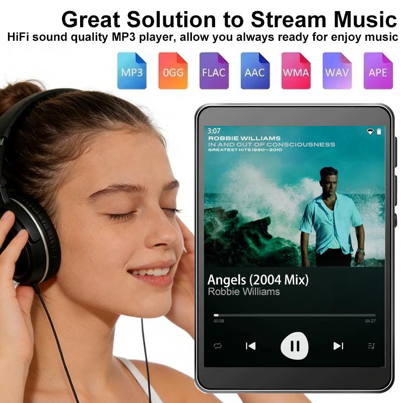 WiFi MP3 Player Andriod 10 Spo - Audio Music Download Free บทวิจารณ์และราคา