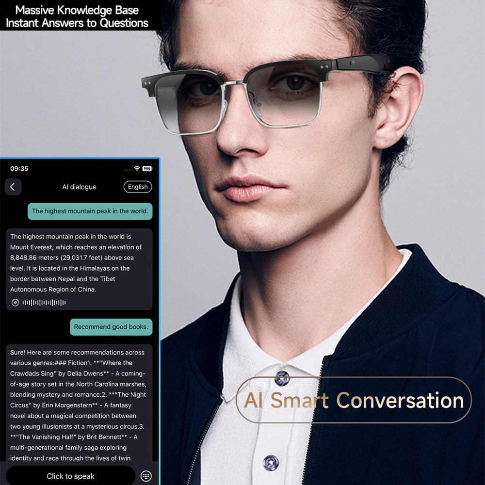 Men Women AI Blue Tooth Audio  - Audio Music To Video Ai บทวิจารณ์และราคา